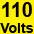 110V